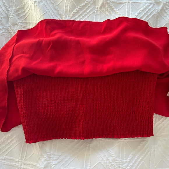 Aritzia Wilfred Flowy Tube Top - Picture 2 of 3